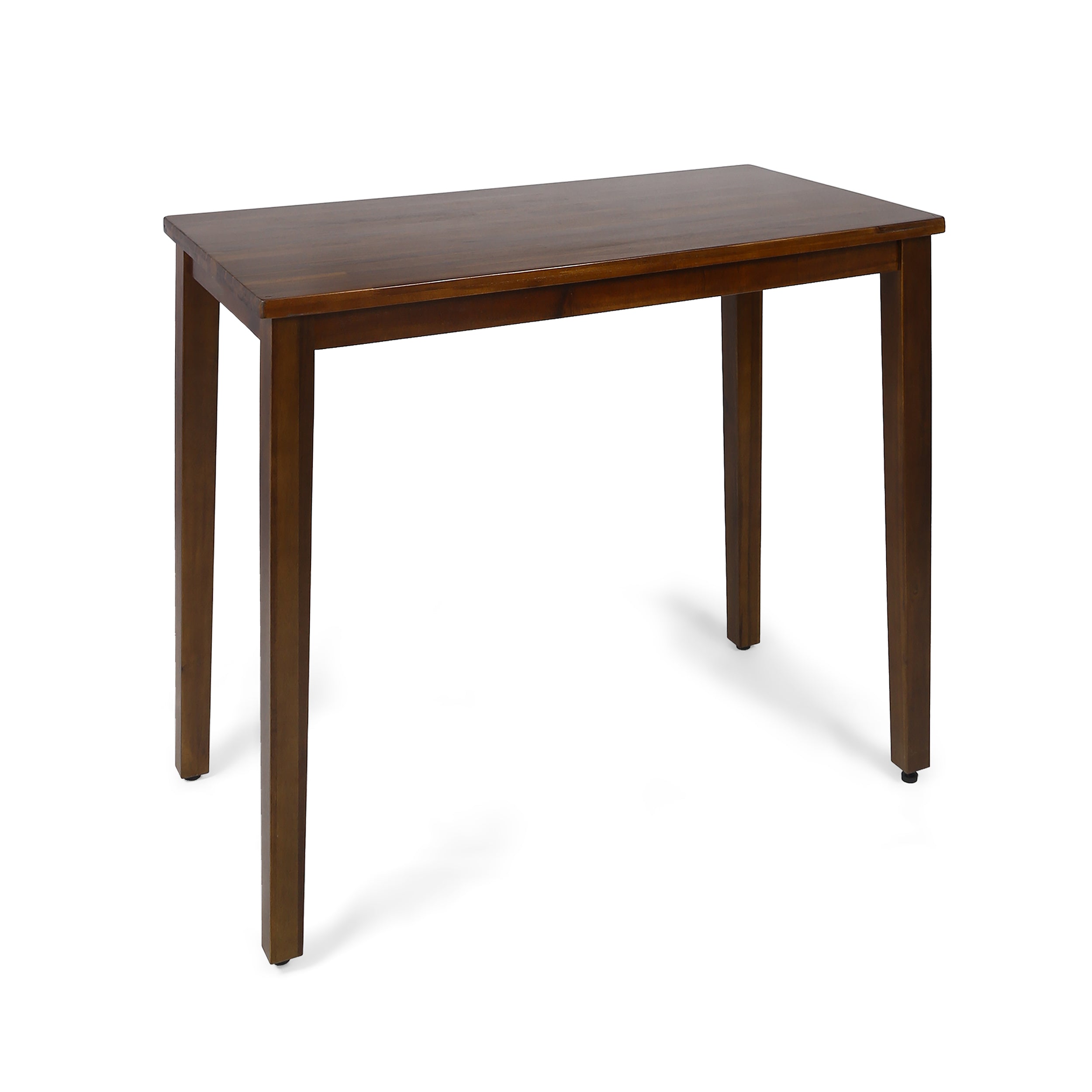 Taylo Contemporary Acacia Wood Bar Height Table