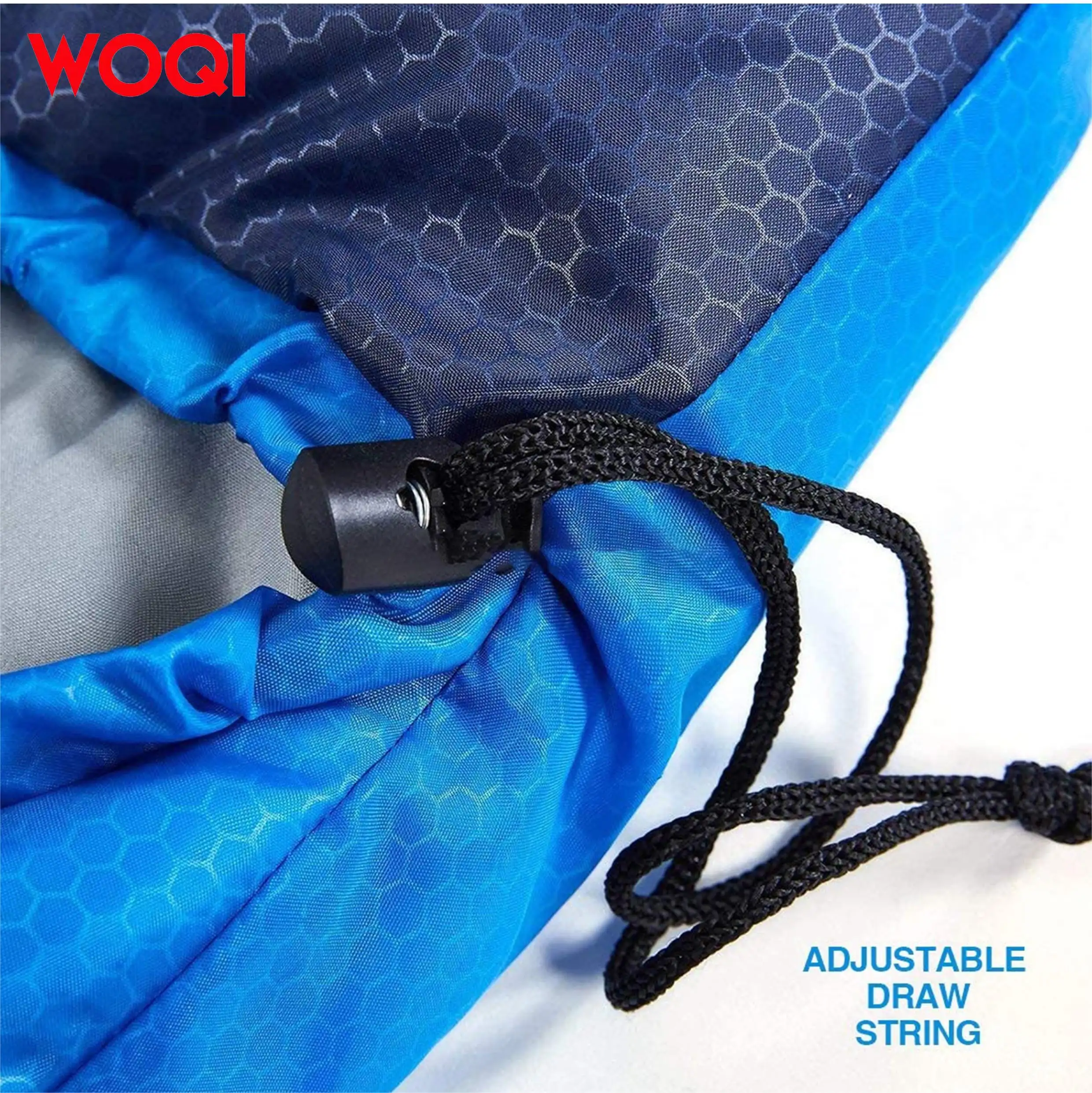 WOQI Sleeping Bag for Adults Camping Hiking Backpacking Portable Comfort Great for Warm Cold Weather