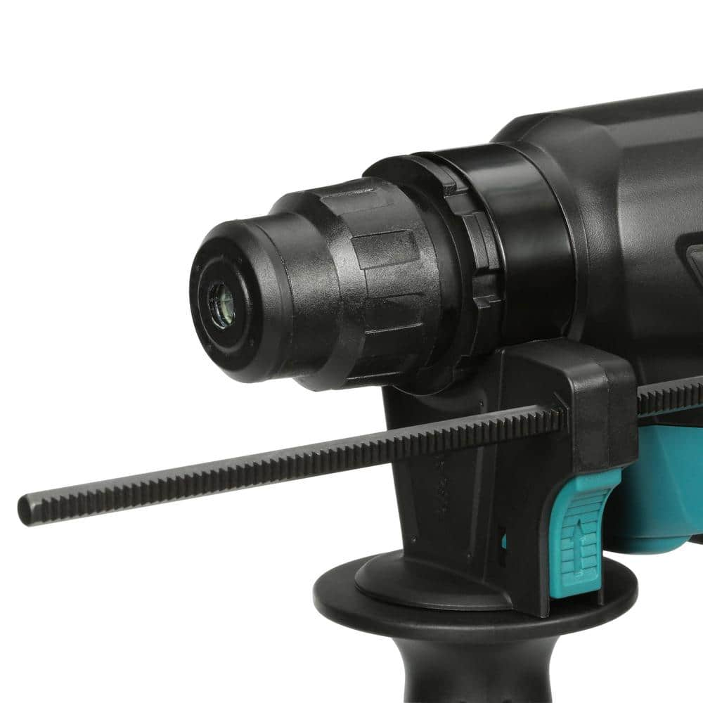 Makita 8 Amp 1 in. Corded SDS-Plus Concrete/Masonry AVT Rotary Hammer Drill with 4-1/2 in. Corded Angle Grinder with Hard Case HR2641X1