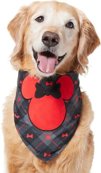 Disney Minnie Mouse Plaid Dog and Cat Bandana