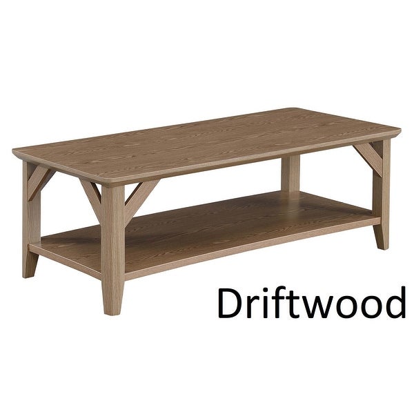 The Gray Barn West Coffee Table with Shelf