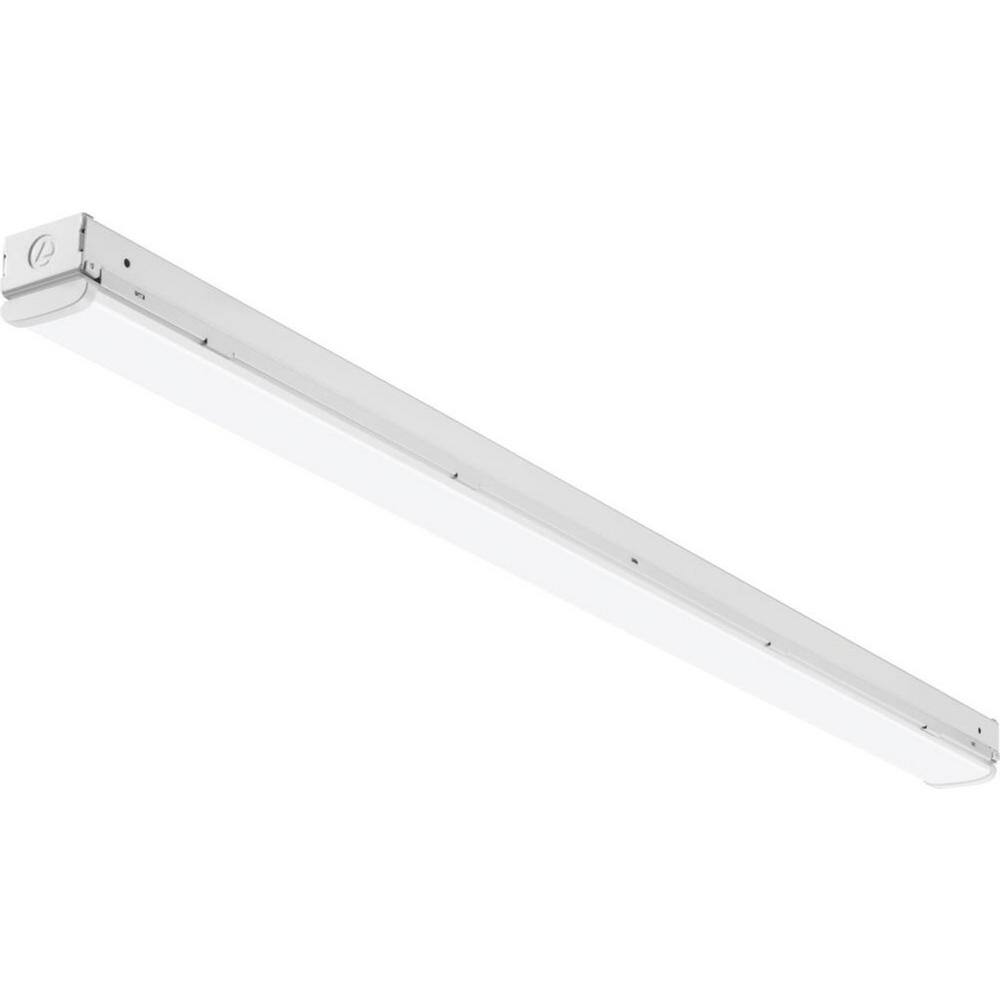 Lithonia Lighting MNSS 48 in. 64-Watt Equivalent Integrated LED White Strip Light Fixture 4000K MNSS L48 5500LM MVOLT GZ10 40K