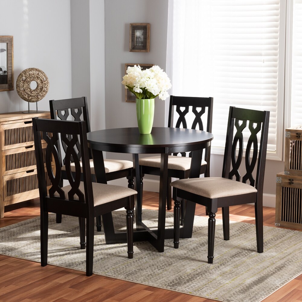 Julie Modern and Contemporary 5 piece Dining Set