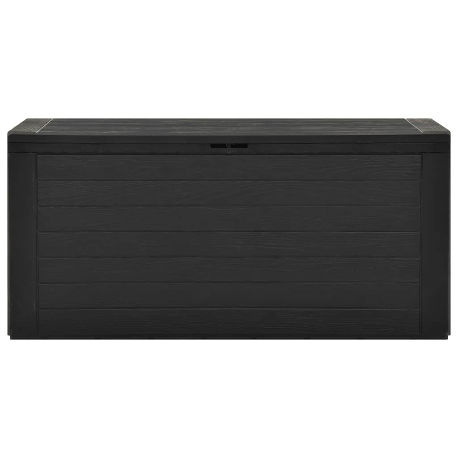 Lixada Garden Storage Box Anthracite 45.7"x17.3"x21.7"