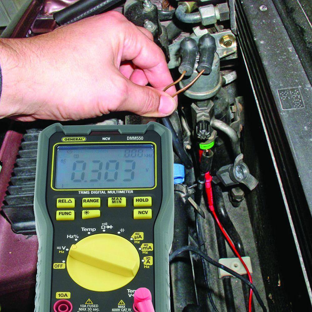 General Tools Rugged True RMS Multimeter with NCV Detector and K