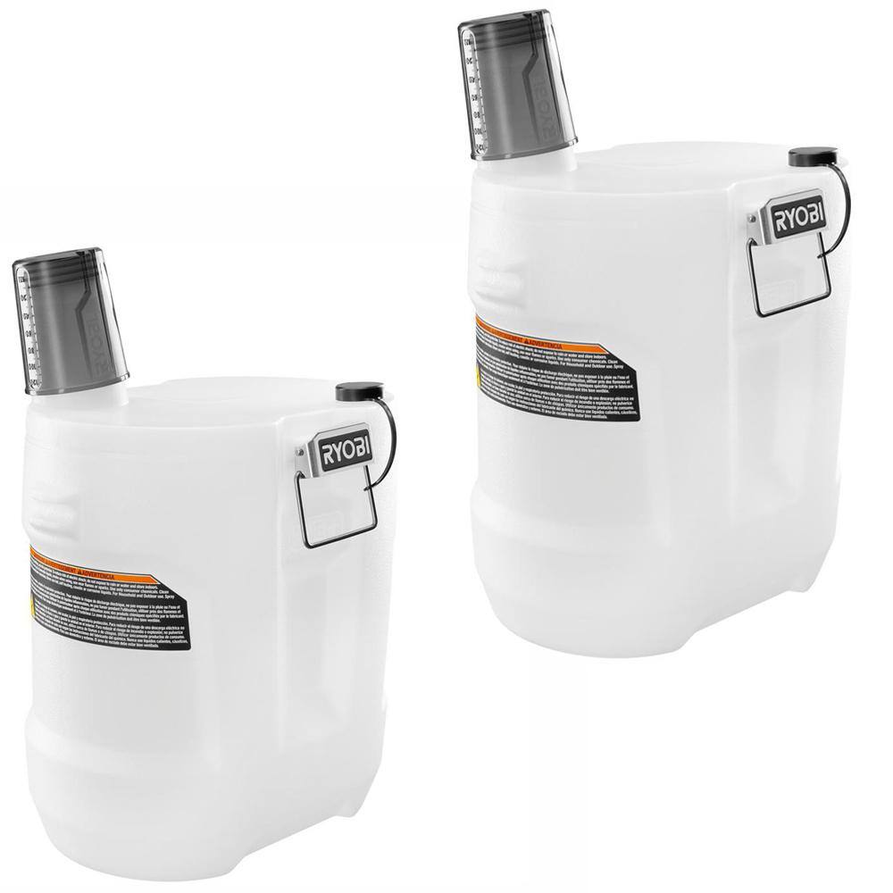 RYOBI ONE+ 18V Chemical Sprayer 2 Gal. Replacement Tank (2-Pack) AC2GAL-2