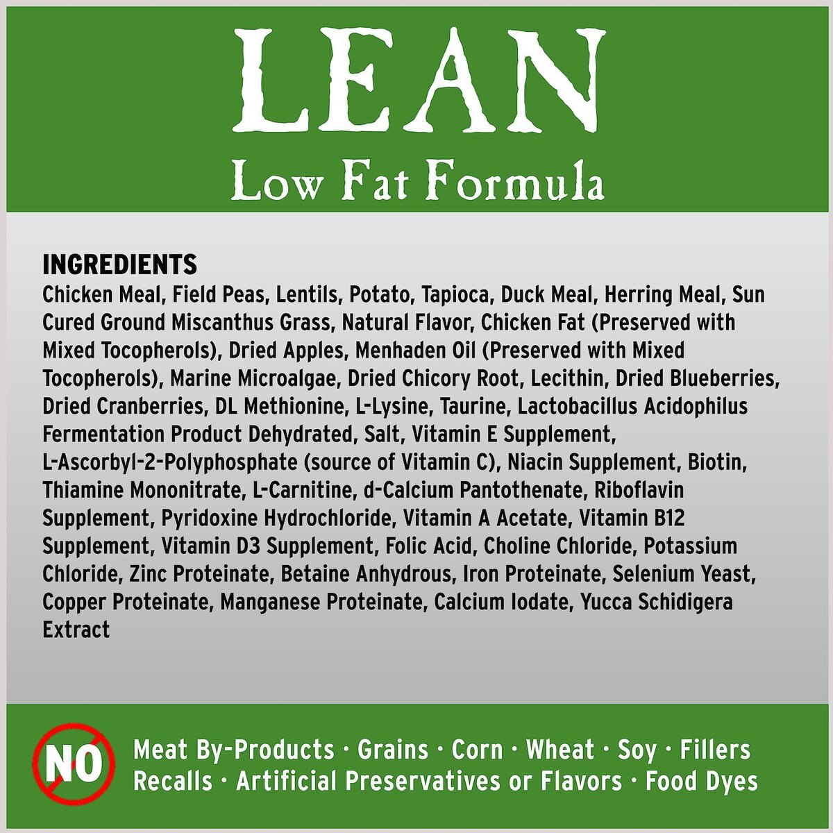 Annamaet Grain-Free Lean Low Fat Formula Dry Dog Food