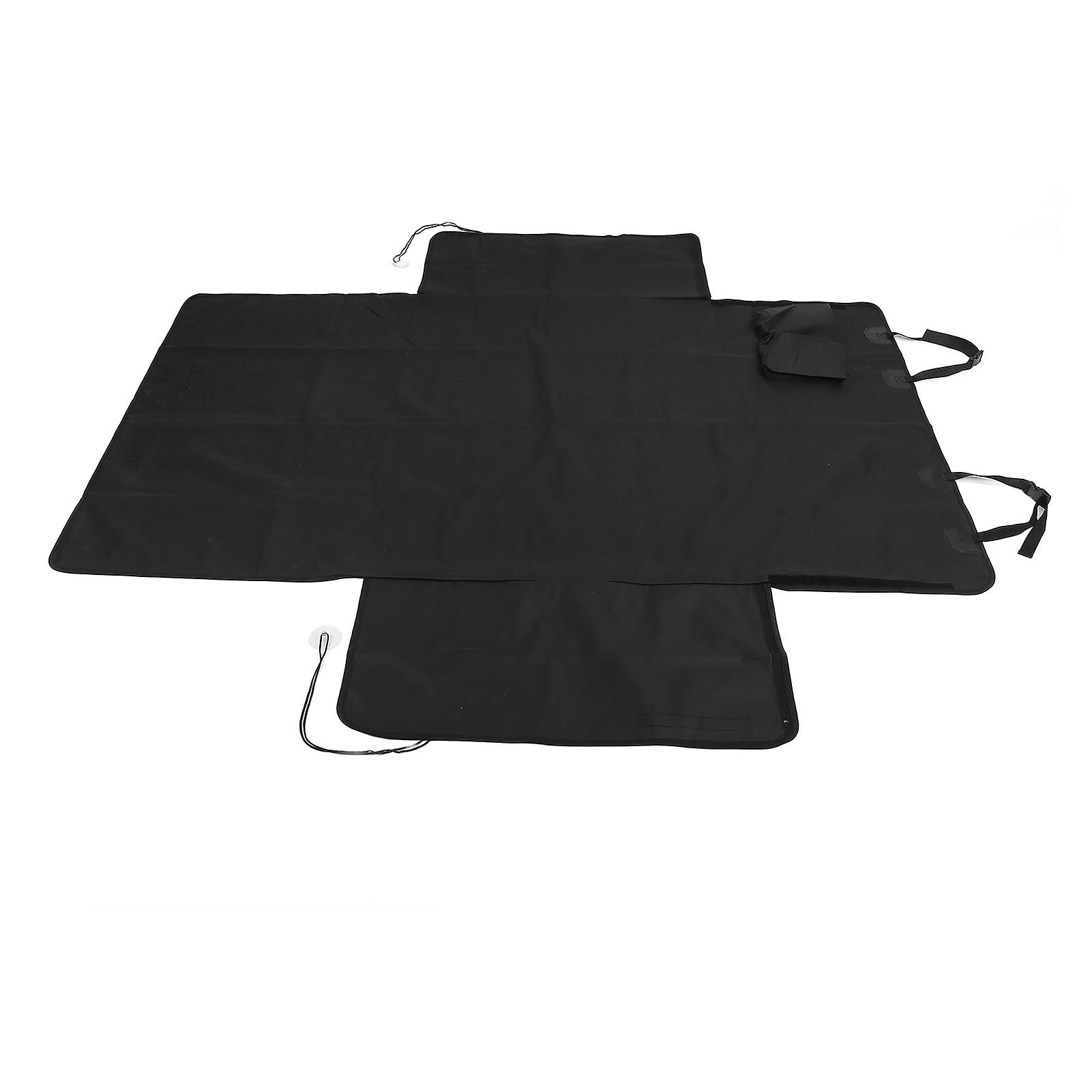 Pet Car Cover 600d Oxford Cloth Waterproof Scratchproof Prevent Slip Dog Vehicle Mat For Trucks Suvs