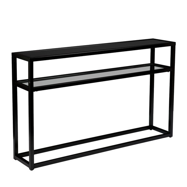 SEI Furniture Baldrick Modern Console Table - Black