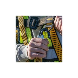 DW Fall Protection Compliance Kit with D1000 Harness 5 Point Adjustment with Pass-Thru Chest and Tongue Buckle Legs DXFP120001