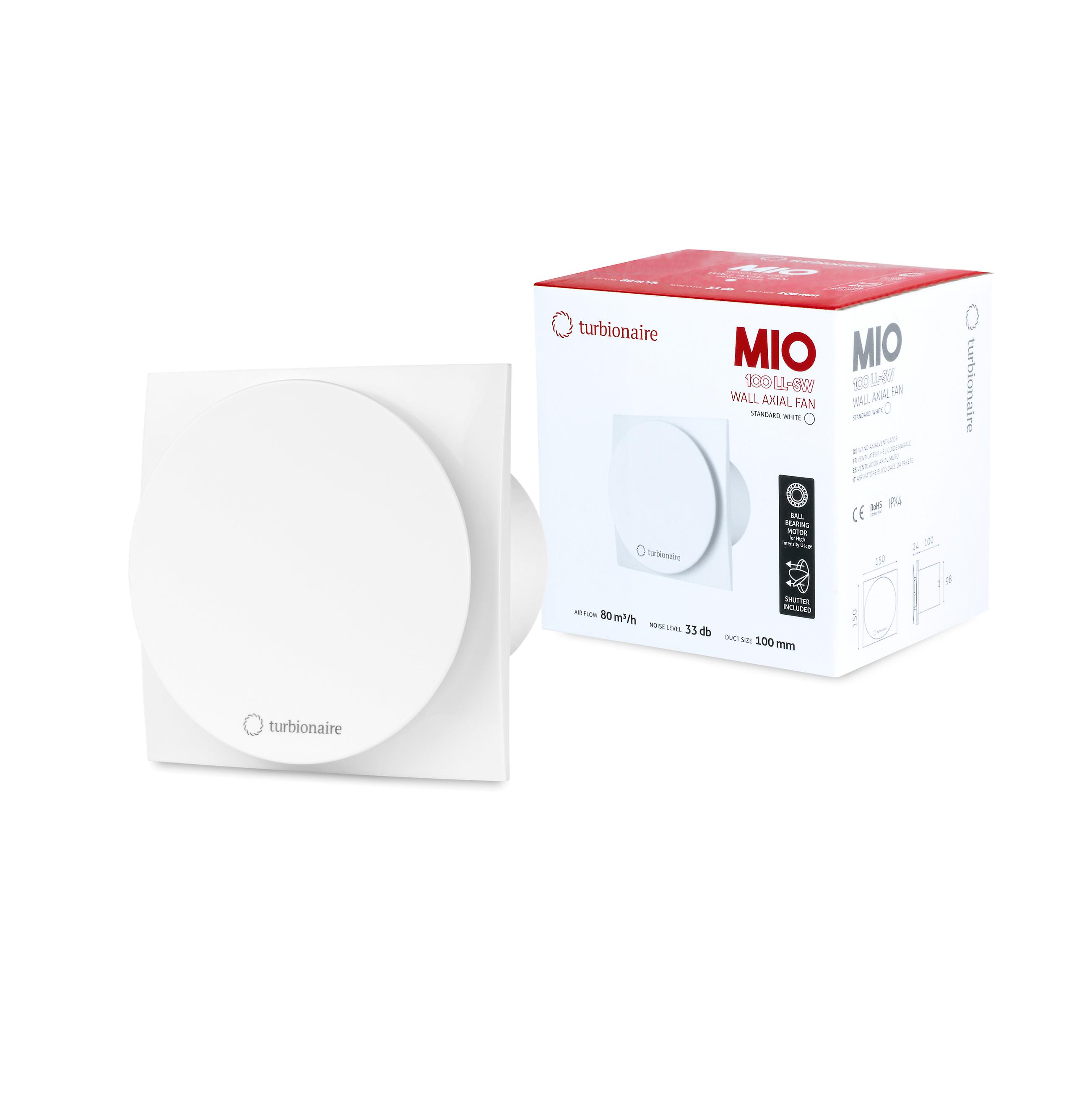 Turbionary MIO 100 LL-SW Fan Long Life