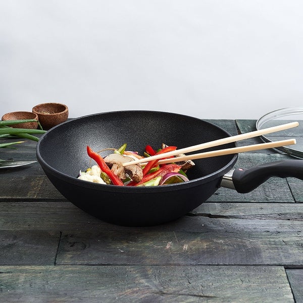 28cm 3.7L (11 Inch 3.9 Quart) XD Nonstick Wok With Lid