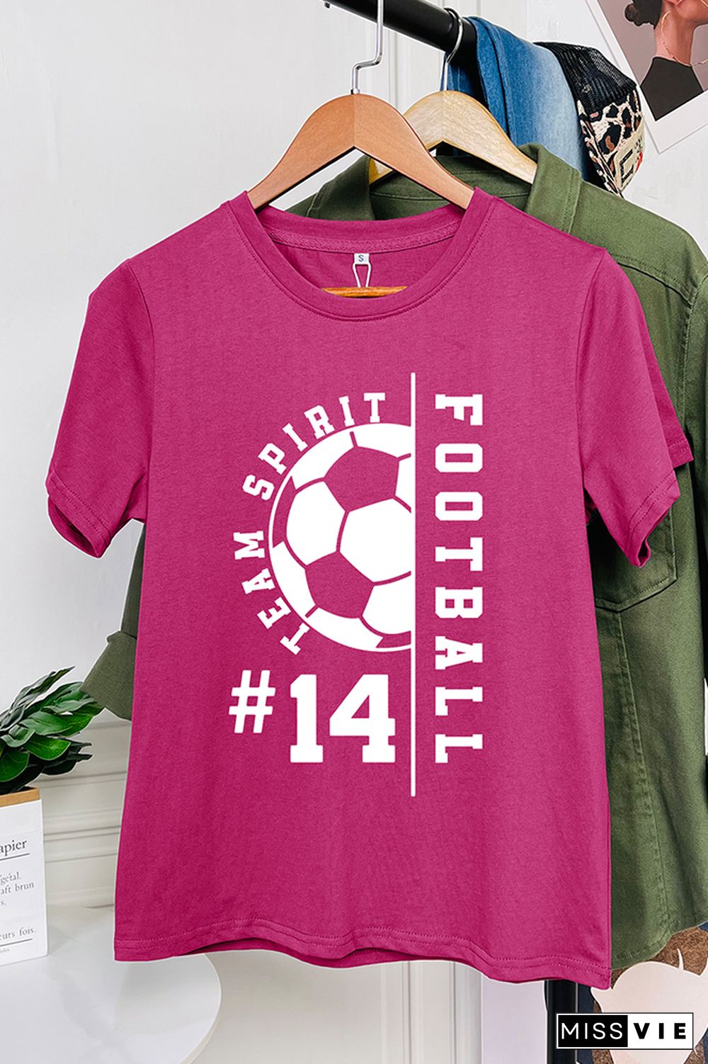 Soccer Team Graphic Tee Wholesale