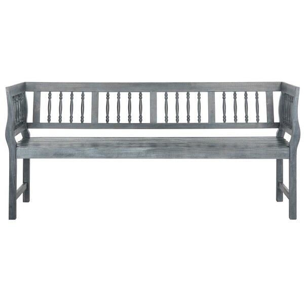 SAFAVIEH Brentwood Outdoor Grey Bench