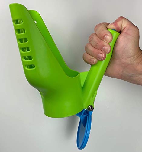 Chagrinovations 108704 Duke N Boots Litter Scoop and Releaseand#44; Green and Blue