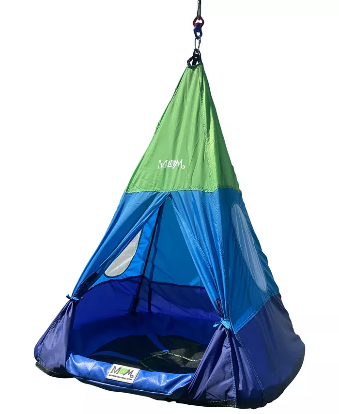 MandM Sales Enterprises Outdoor Teepee Tent Swing