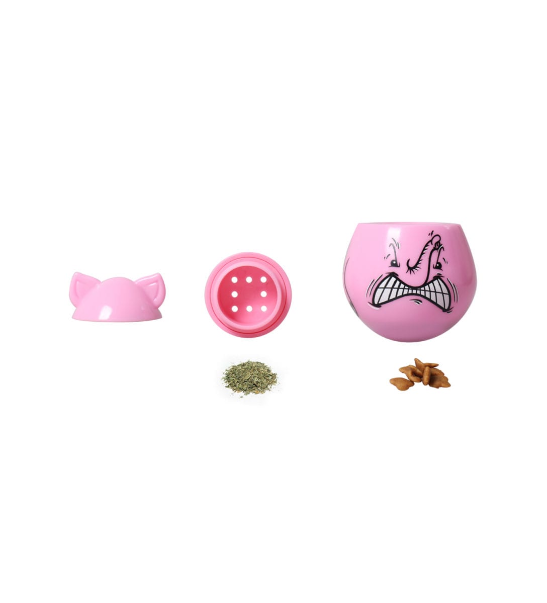 Angry Pink Elephant Treat Dispenser Toy: Special Edition