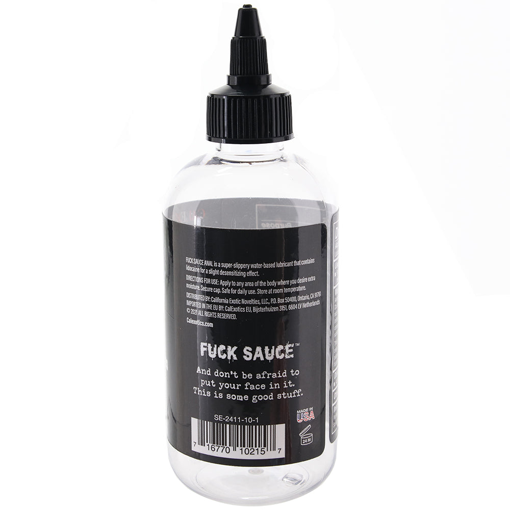 F**k Sauce Anal Numbing Lube 8oz/236.6ml