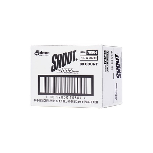 Shout Wipes Instant Stain Remover  SJN686661