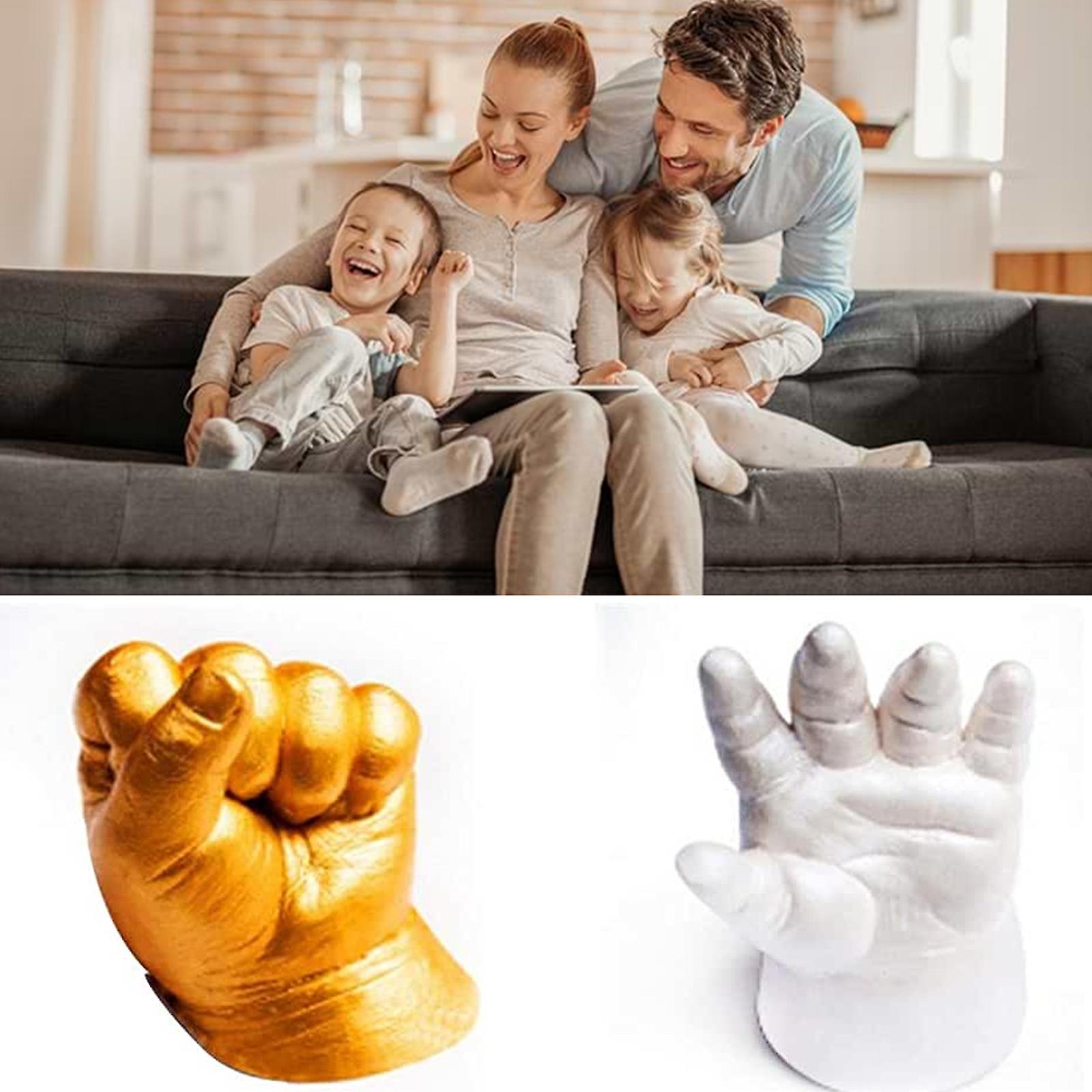 Baby Three-dimensional Hand Mold Powder Childrens Full Moon 100 Days Hand And Foot Print Souvenir 3d Clone Model Powder