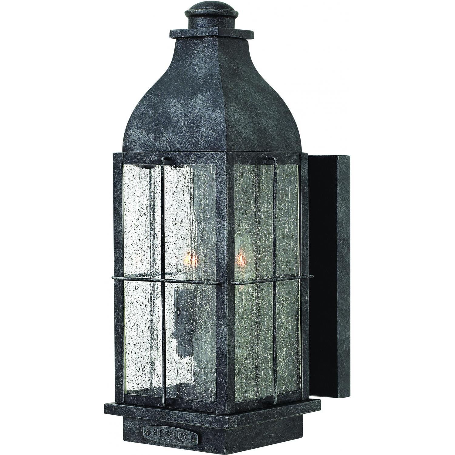 Hinkley Lighting Bingham Two Light 16-Inch Outdoor Wall Light