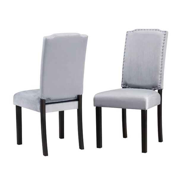 Ellica Velvet Dining Chairs (Set of 2)