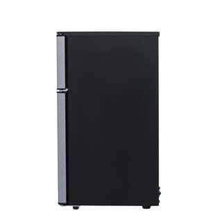 Magic Chef 3.1 cu. ft. Mini Fridge in Stainless Look HMDR310SE