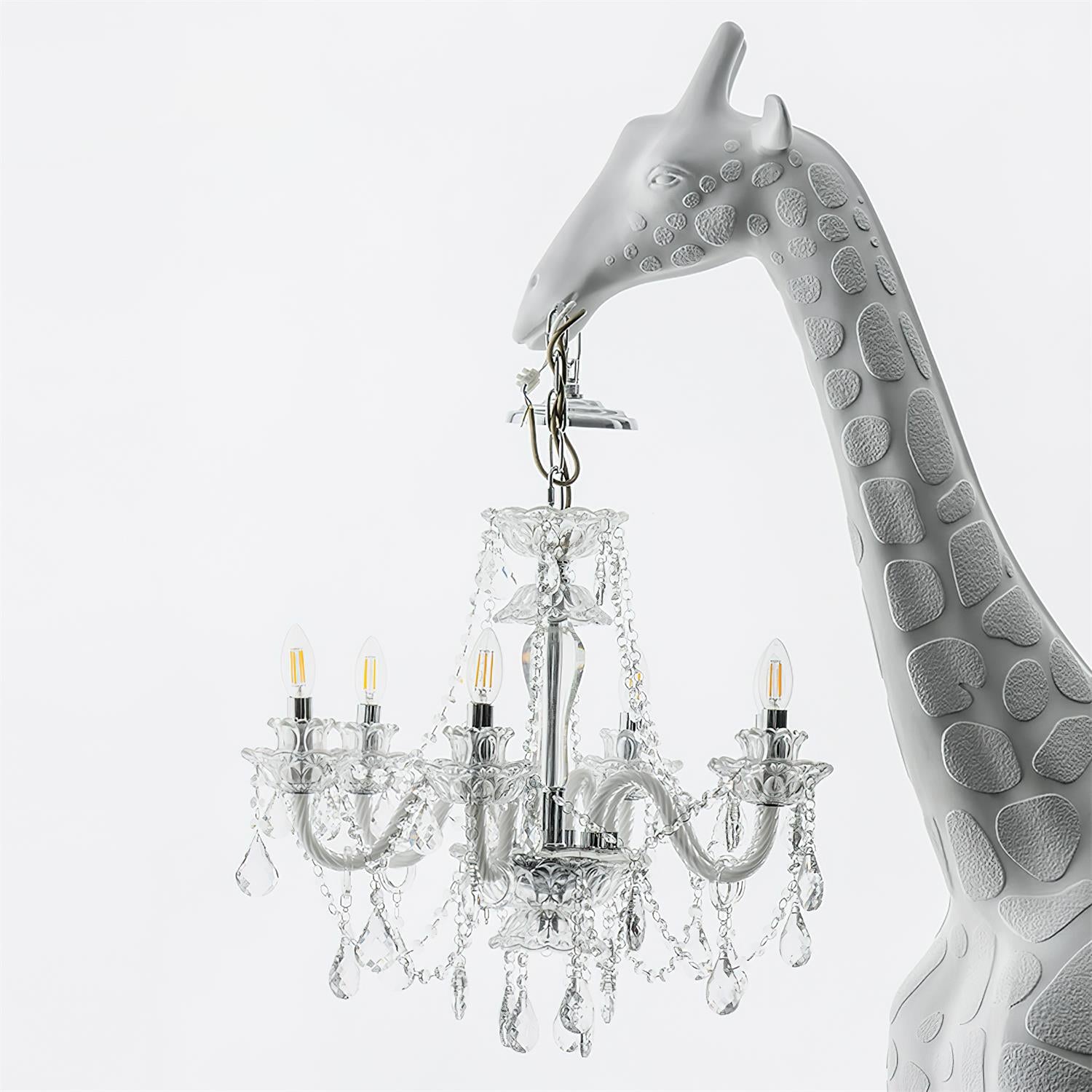 Giraffe Sculpture Floor Lamp