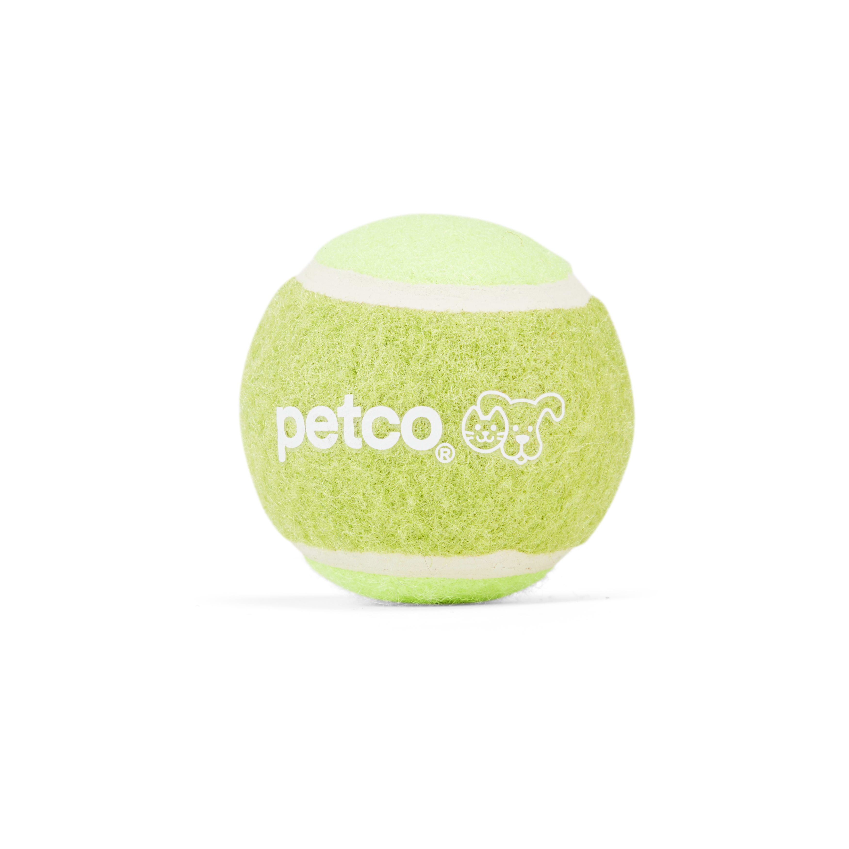 YOULY Rainbow Tennis Balls Dog Toy， Medium