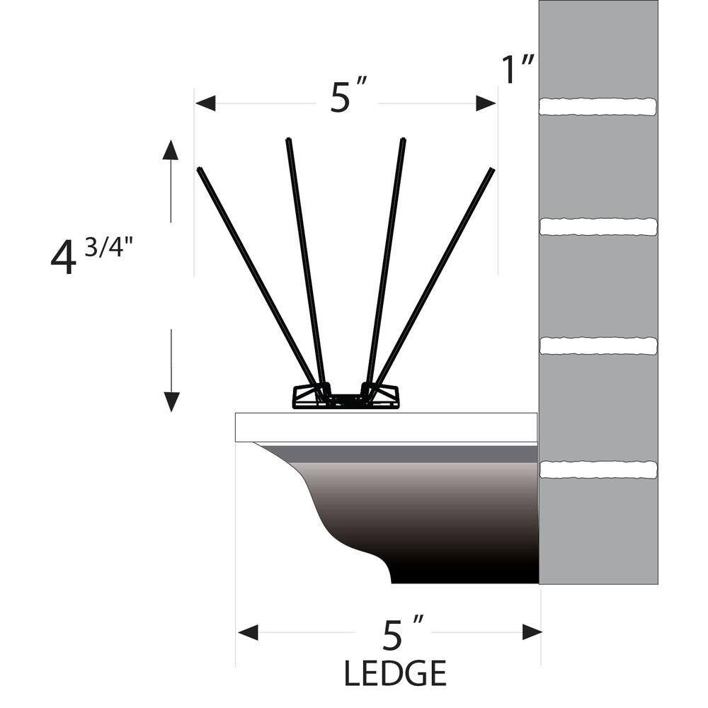 Bird B Gone Enviro Spike 10 ft. x 5 in. Stainless Steel Bird Spikes 100516567