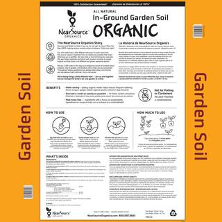 NEARSOURCE ORGANICS All Natural In-Ground Garden Soil 693