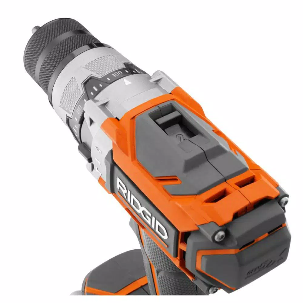 RIDGID 18-Volt Lithium-Ion Cordless 1/2 in. Hammer Drill/Driver Kit with 18-Volt Lithium-Ion 2.0 Ah Battery Pack and Charger and#8211; XDC Depot