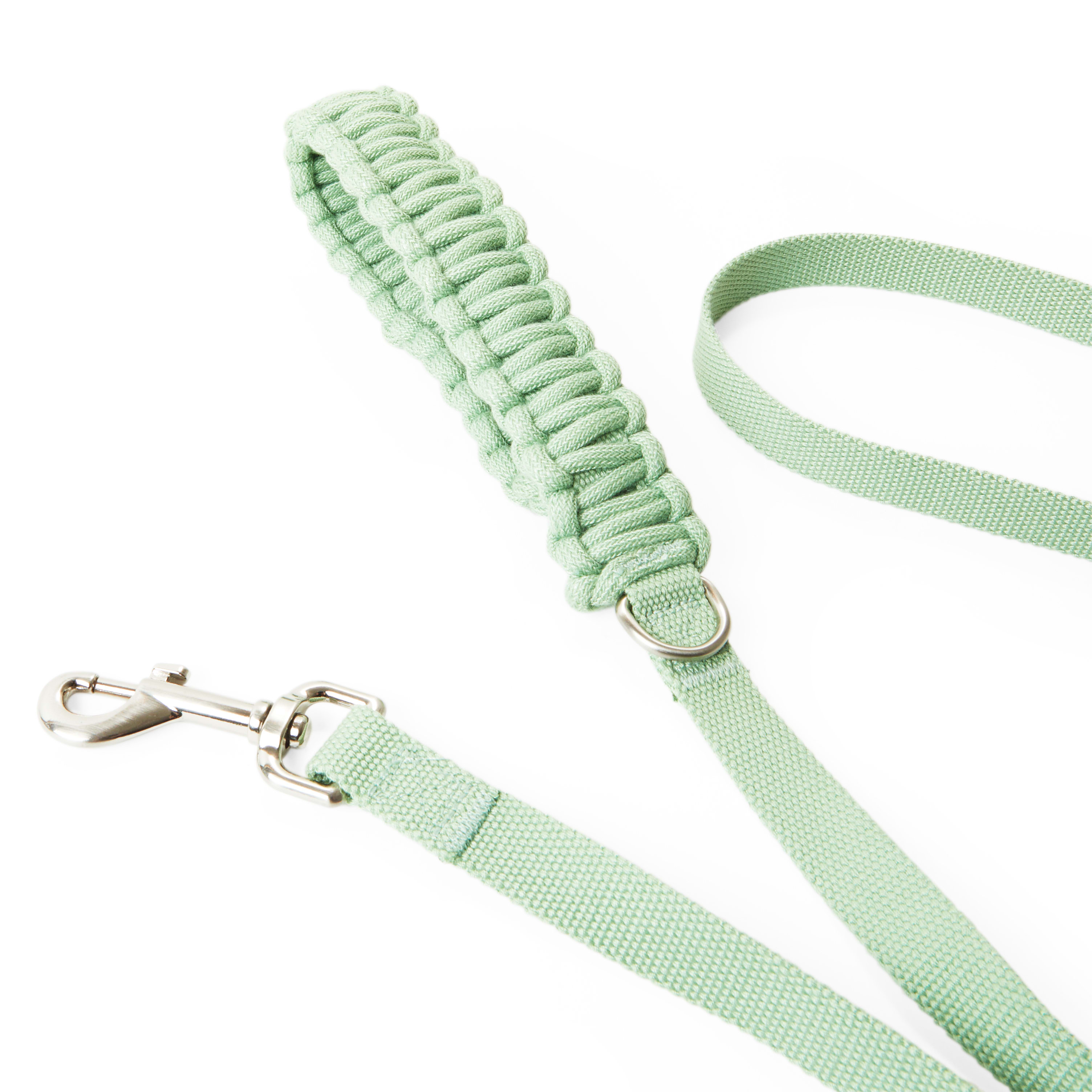 YOULY Green Macrame Dog Leash， 6 ft.