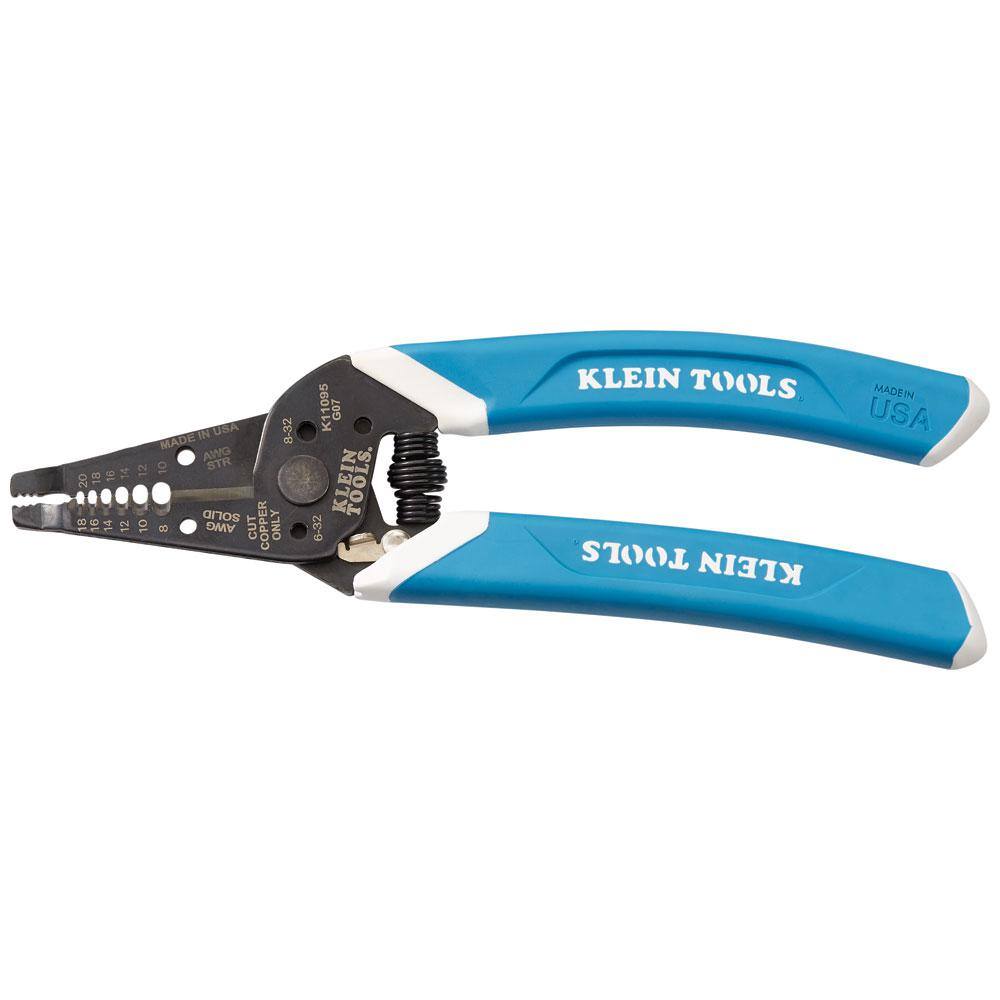 Klein Tools Klein-Kurve Wire Stripper  Cutter 8-20 AWG K11095SEN