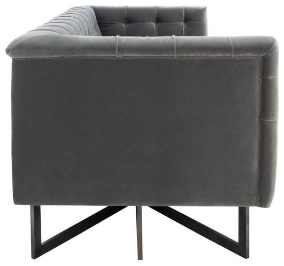 Wesson Modern Tufted Sofa   Transitional   Sofas   by Peachtree Fine Furniture  Houzz