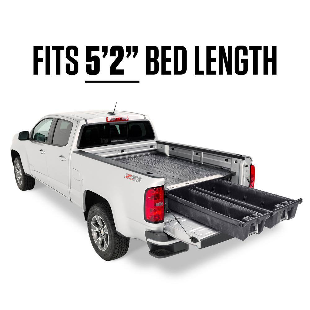 DECKED 5 ft. 2 in. Pick Up Truck Storage System for GM Canyon and Chevrolet Colorado (2015-2022) MG3