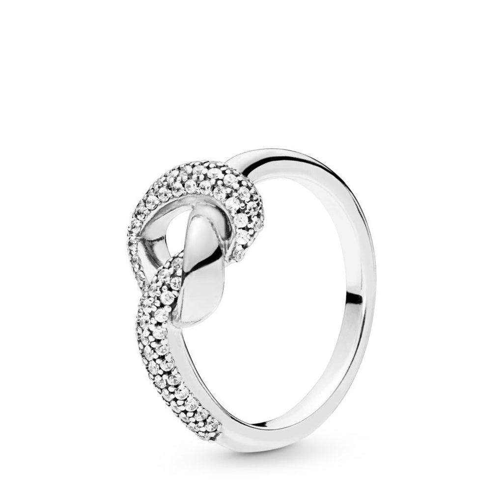 PANDORA  Knotted Heart Ring