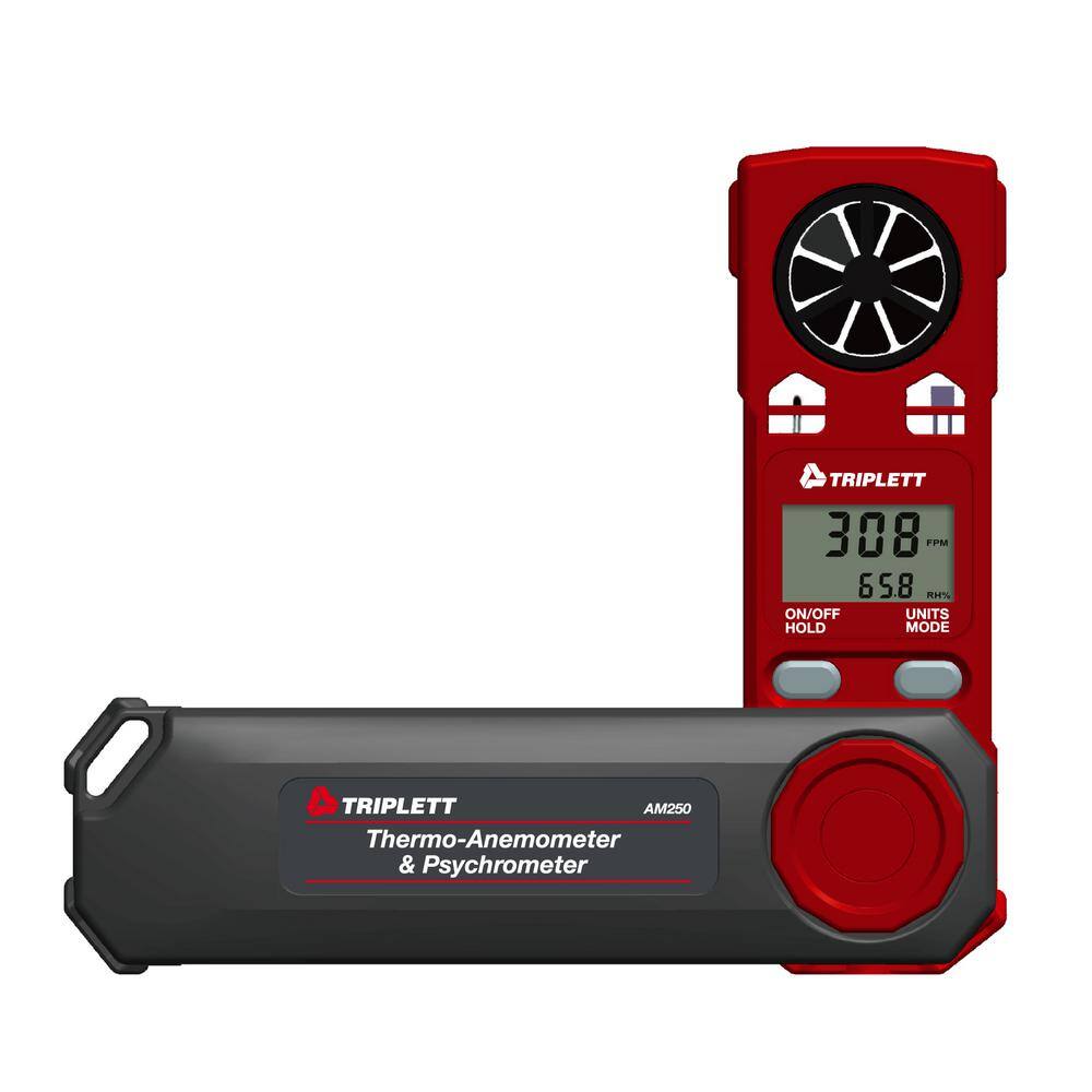 TRIPLETT Pocket Thermo-Anemometer AM250