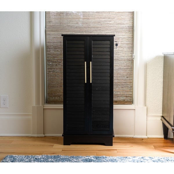 Hives and Honey Port Charcoal Jewelry Armoire - - 32157915