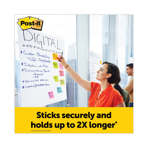 Post-it Self-Stick Tabletop Easel Pad， 20 x 23， White， 20 Sheets (563R)