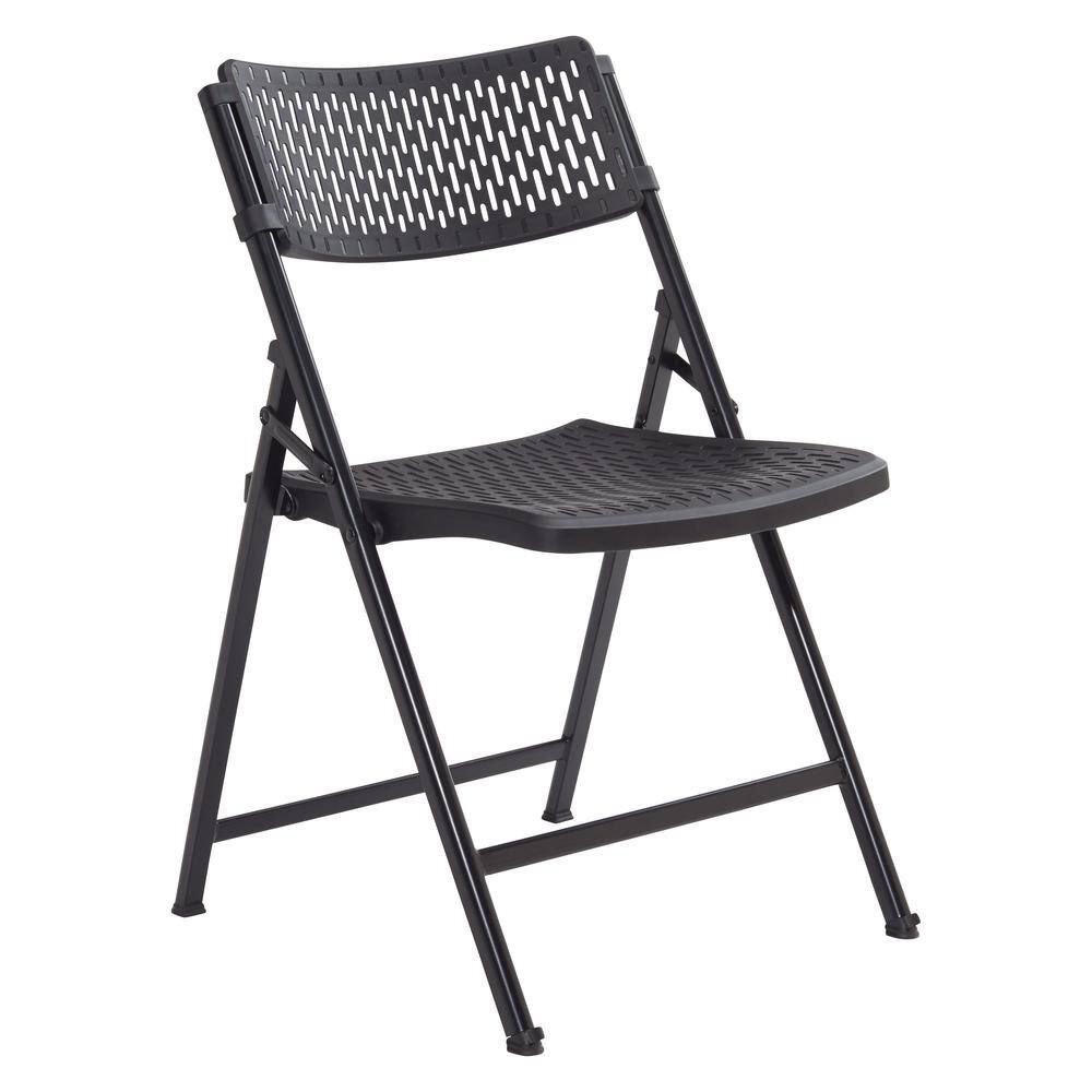 National Public Seating AirFlex Series Premium Polypropylene Folding Chair (Pack of 4) 1410