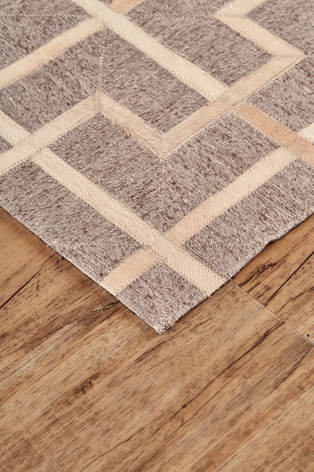 Canady Tan and Ivory Rug by BD Fine