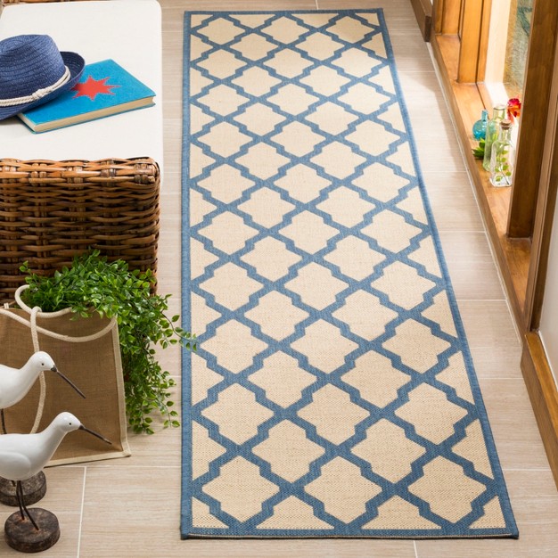 Linden Lnd122 Power Loomed Indoor outdoor Area Rug Safavieh