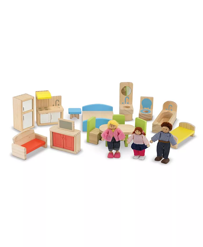 Melissa and Doug  Hi-Rise Dollhouse