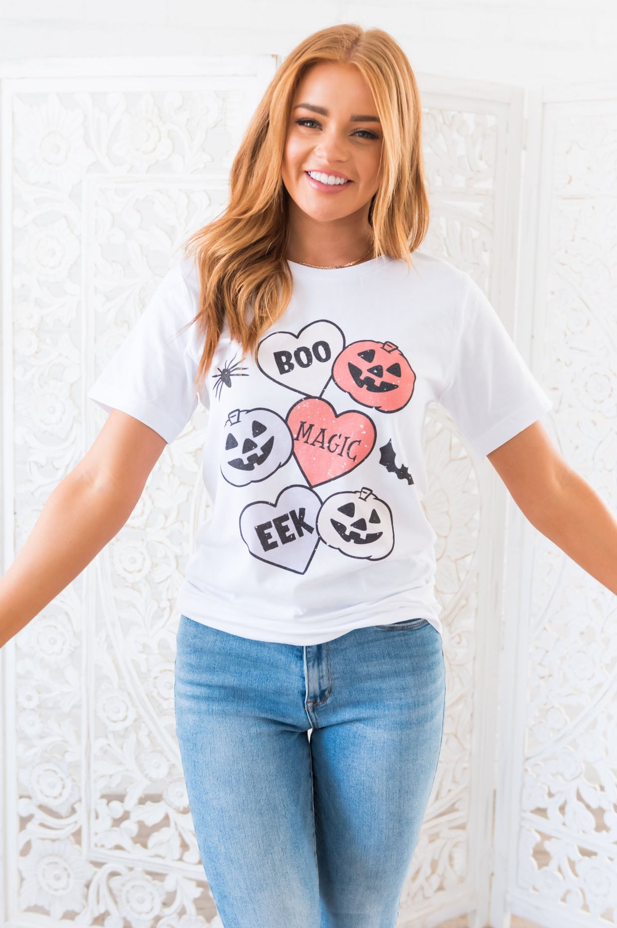 Halloween Candy Modest Graphic Tee