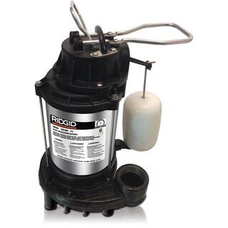 RIDGID 1 HP Stainless Steel Dual Suction Sump Pump 1000RSDS