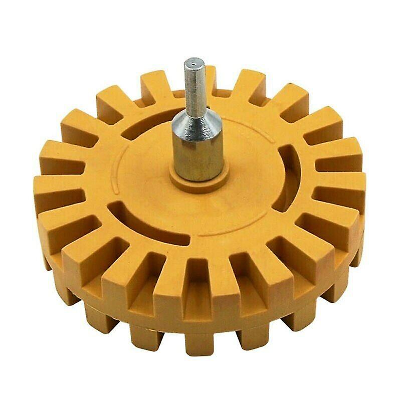 4 Inch Pneumatic Degumming Wheel Rubber Grinding Tire Polishing Wheel Tool