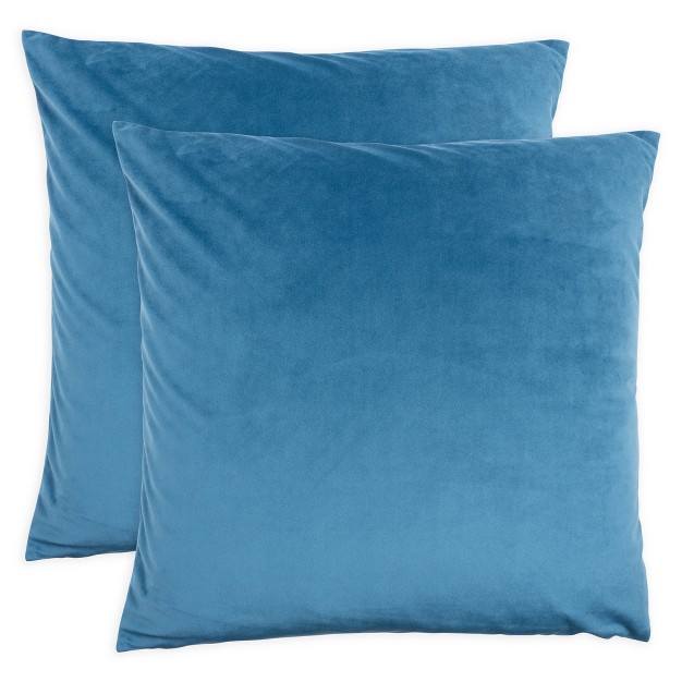 Kaf Home Velvet Pillow Cover Set Of 2 Pillow Covers