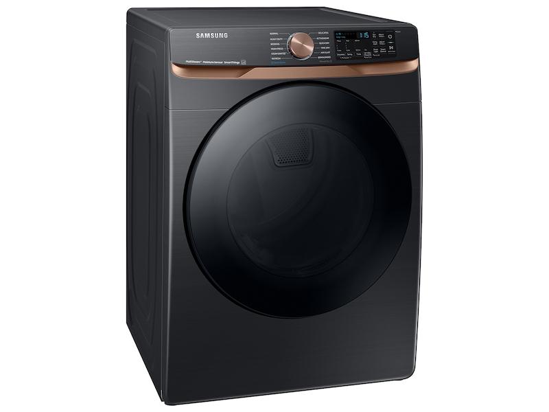 Samsung DVE50BG8300V 7.5 Cu. Ft. Smart Electric Dryer With Steam Sanitize+ And Sensor Dry In Brushed Black