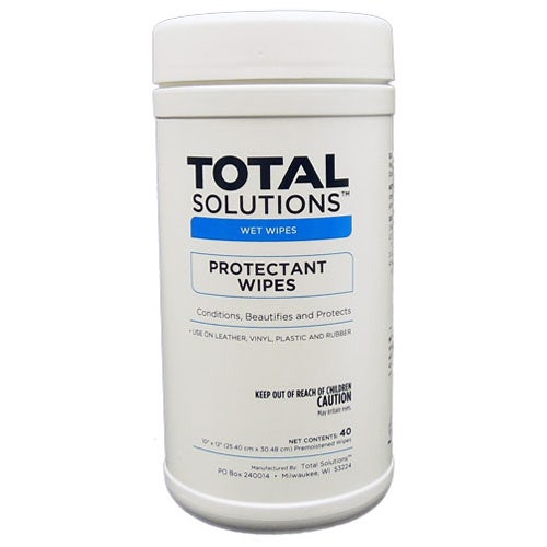 Total Solutions 1549A Stainless Steel Cleaner Wipes， 40 Count